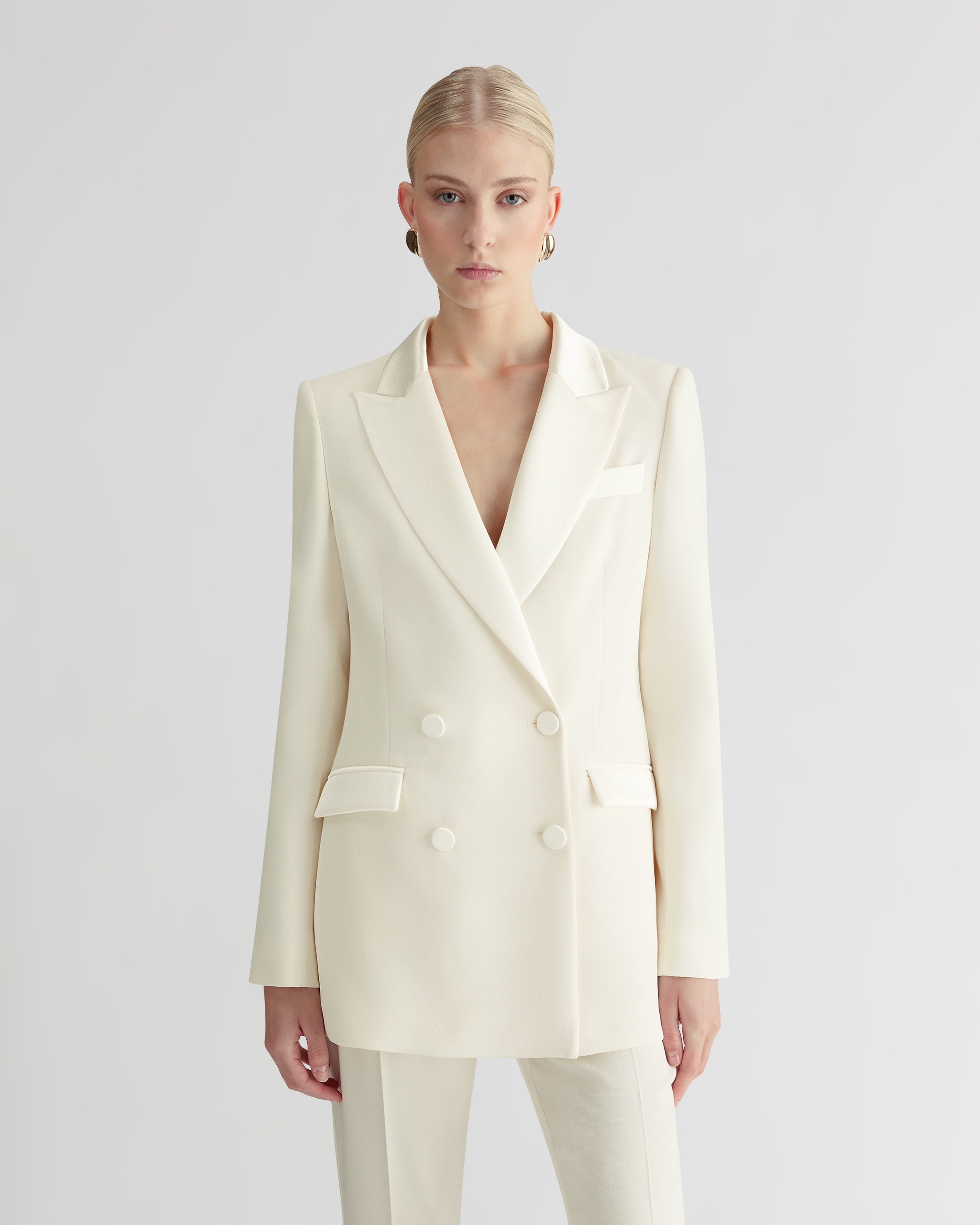 The Cady Bianca Blazer - Cream