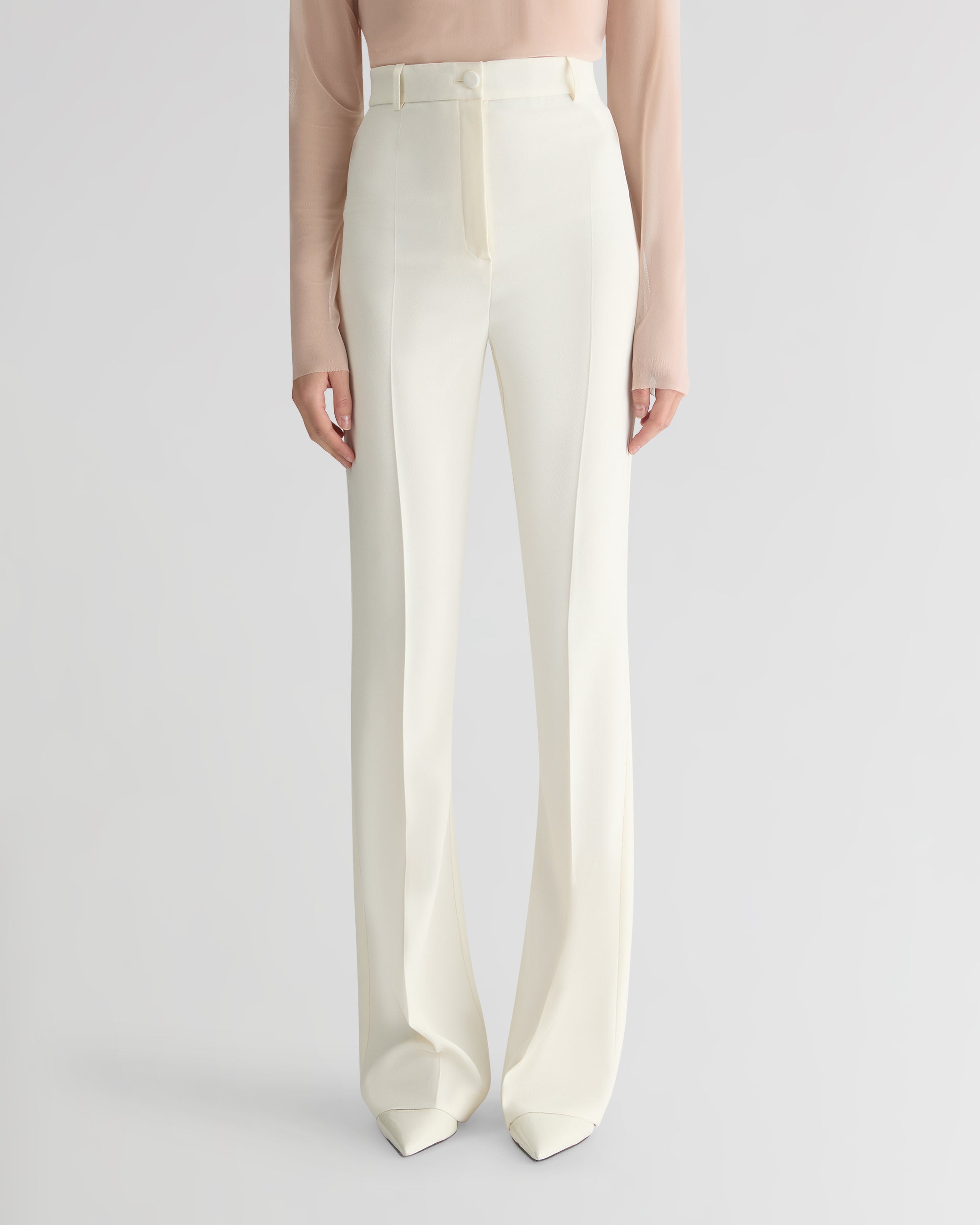 The Cady Georgia Pants - Cream