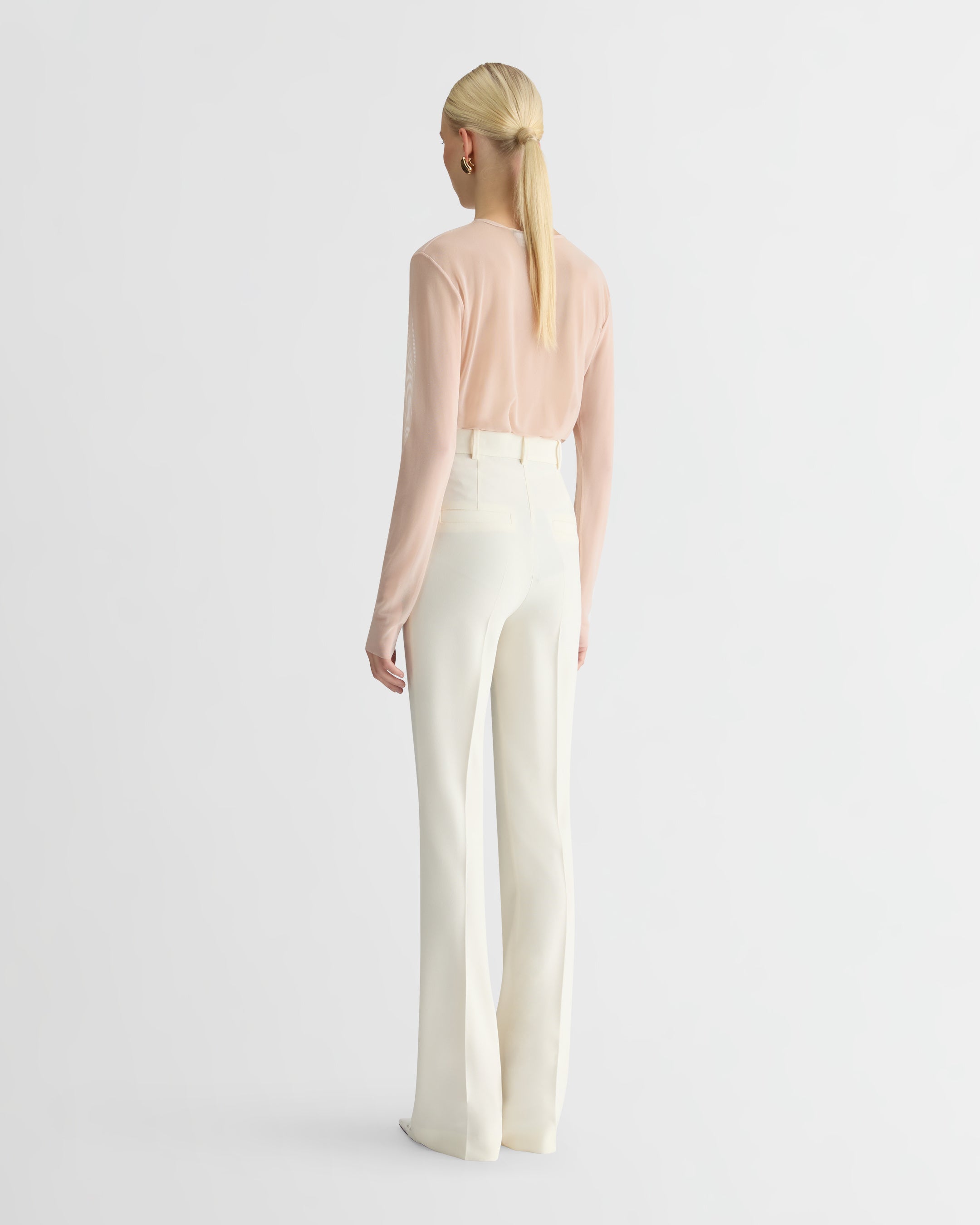 The Cady Georgia Pants - Cream