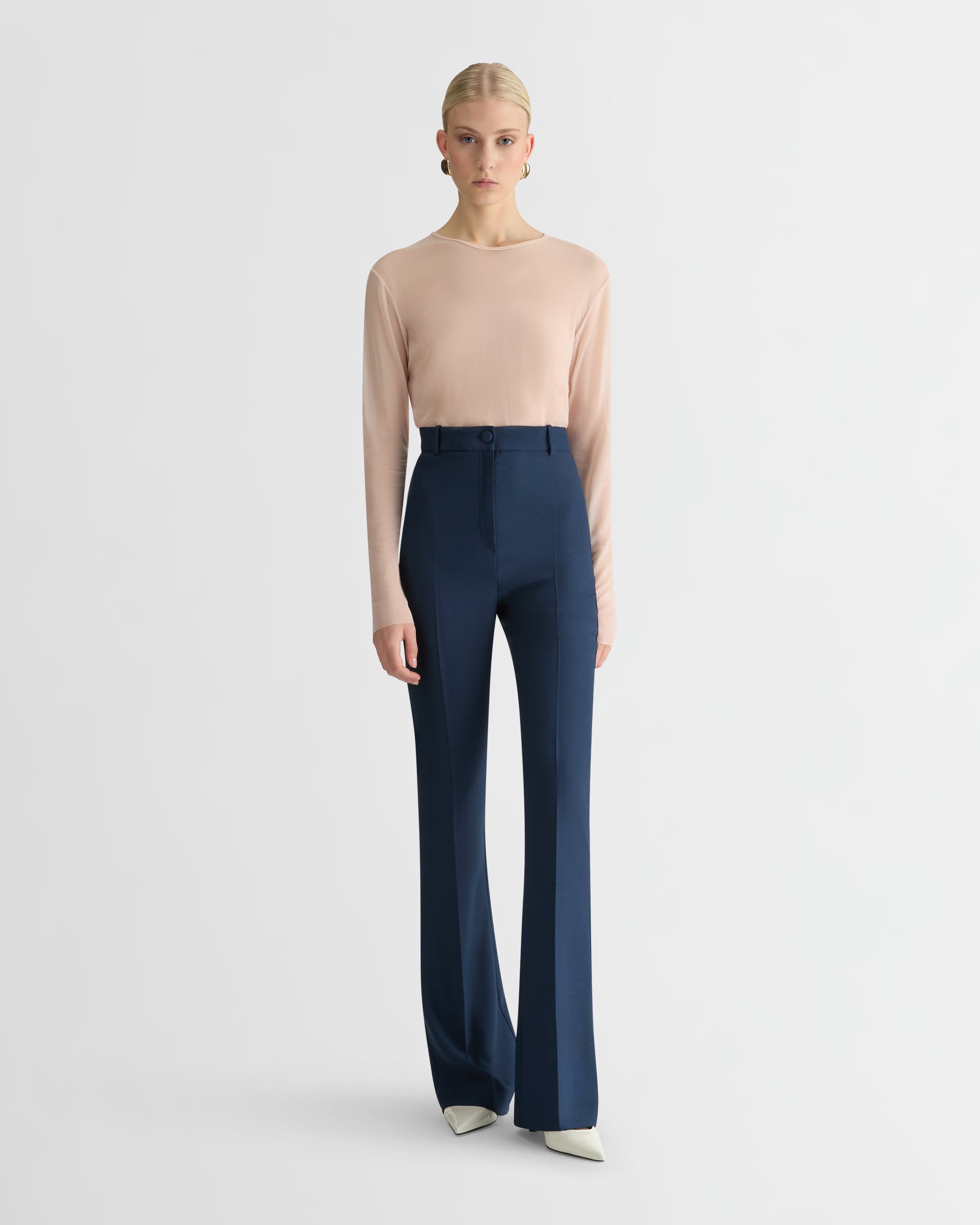 The Cady Georgia Pants - Navy