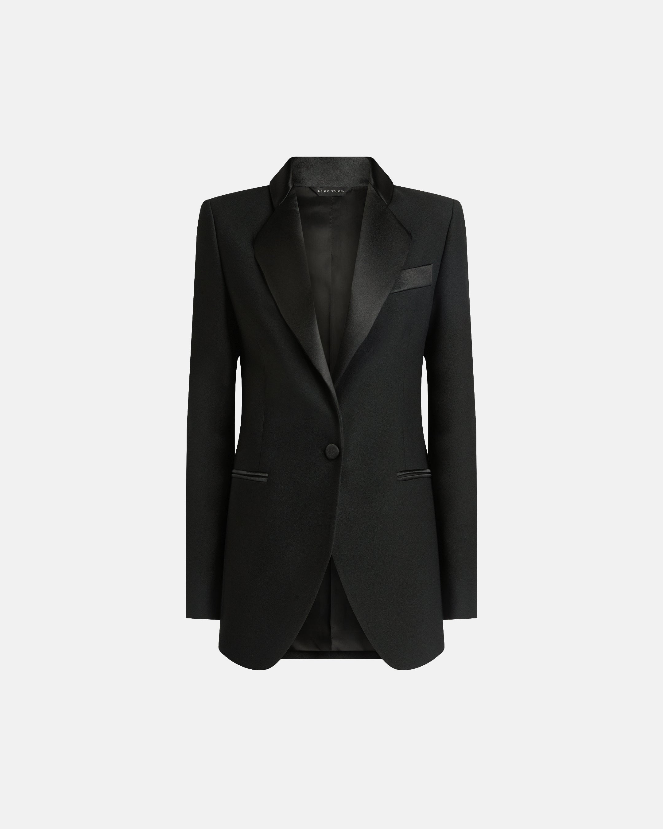 The Cady Smoking Blazer - Black