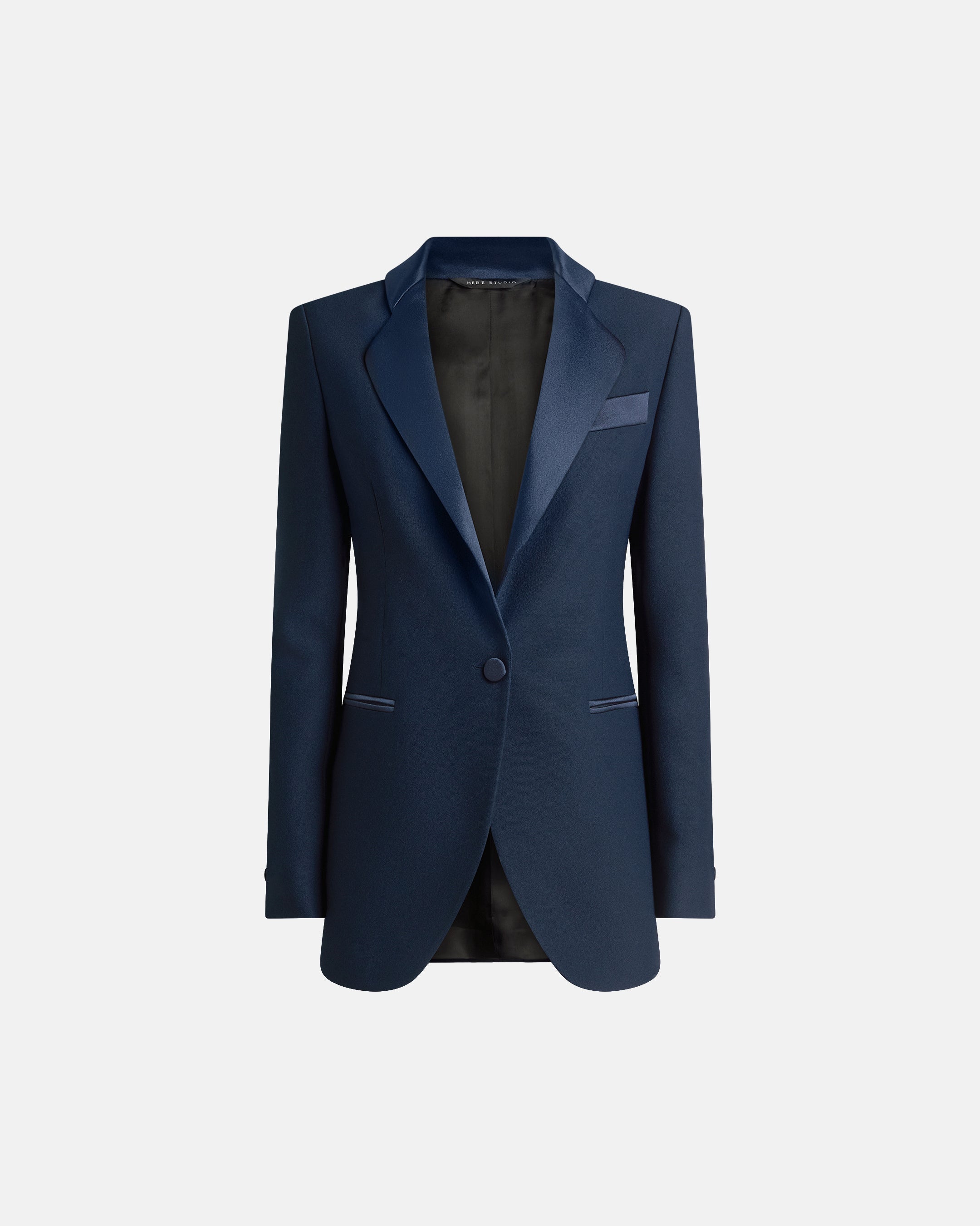 The Cady Smoking Blazer - Navy