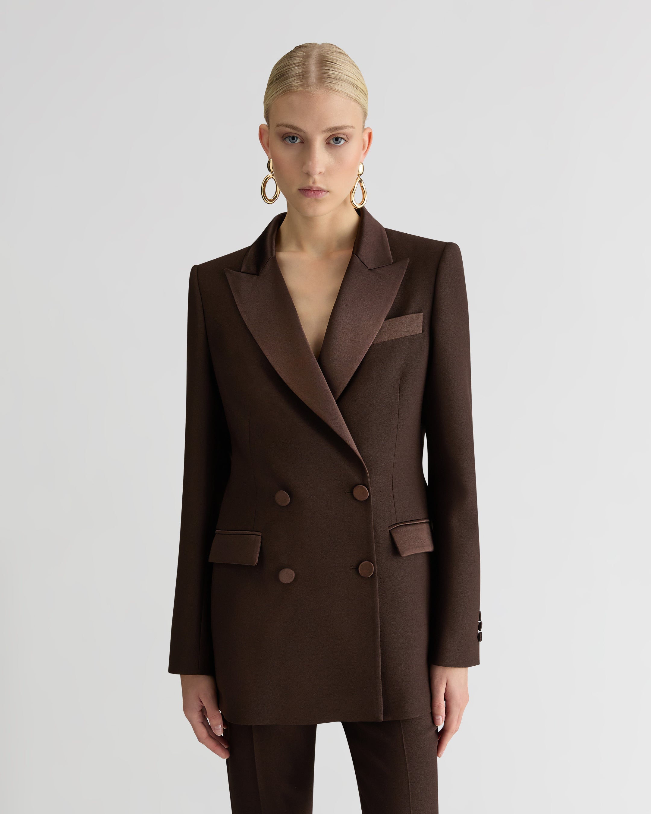 The Cady Bianca Blazer - Brown