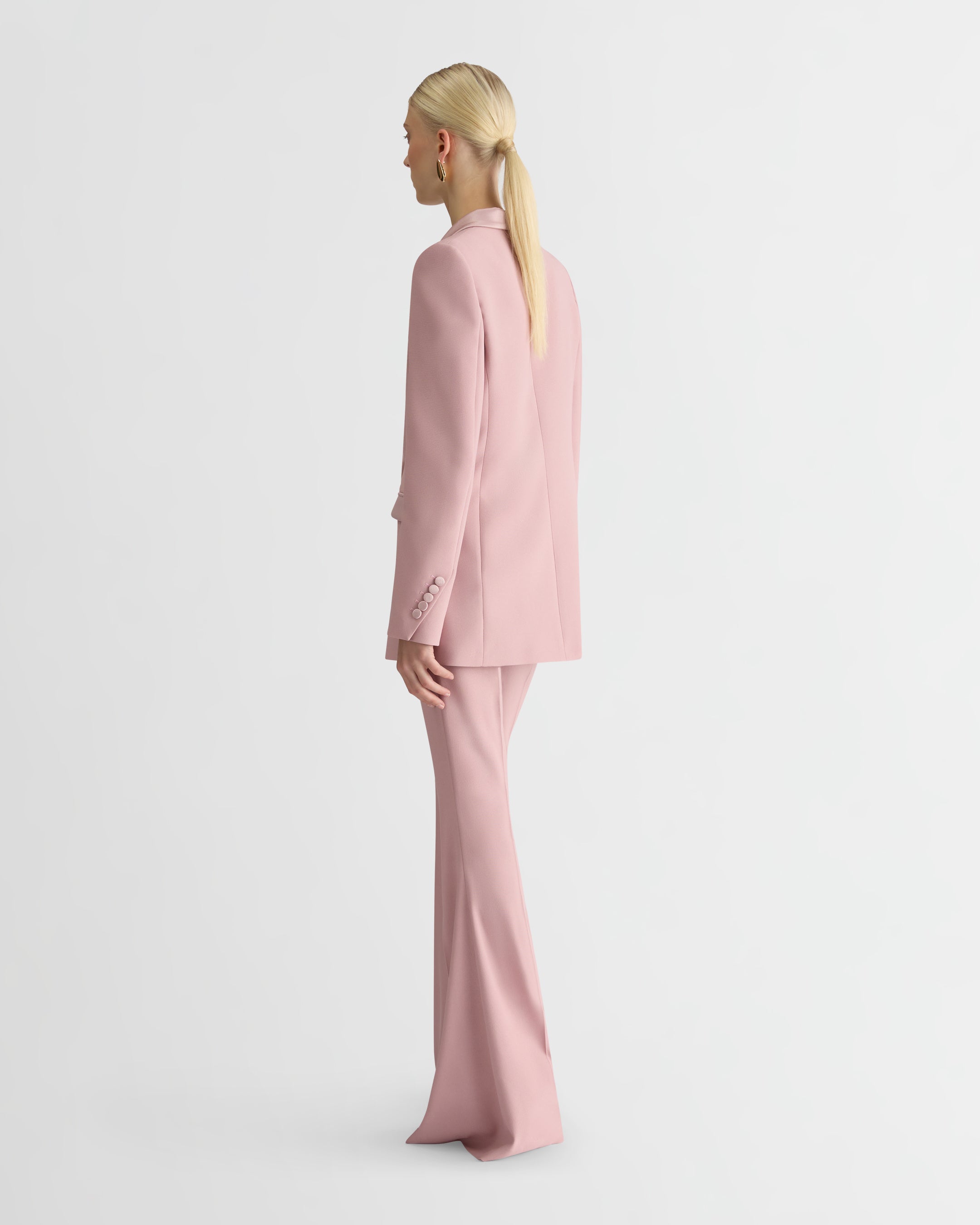The Cady Bianca Blazer - Powder pink