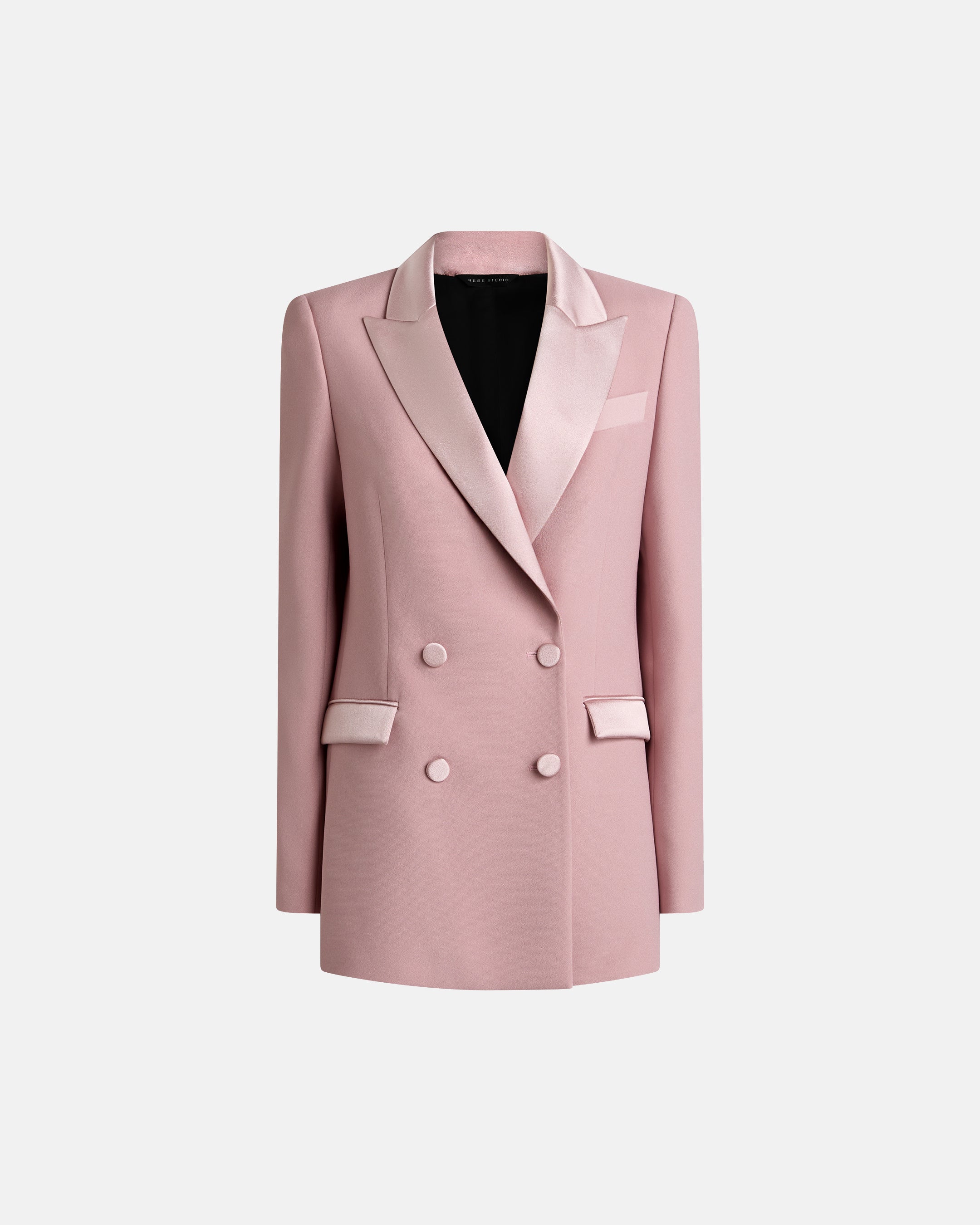 The Cady Bianca Blazer - Powder pink