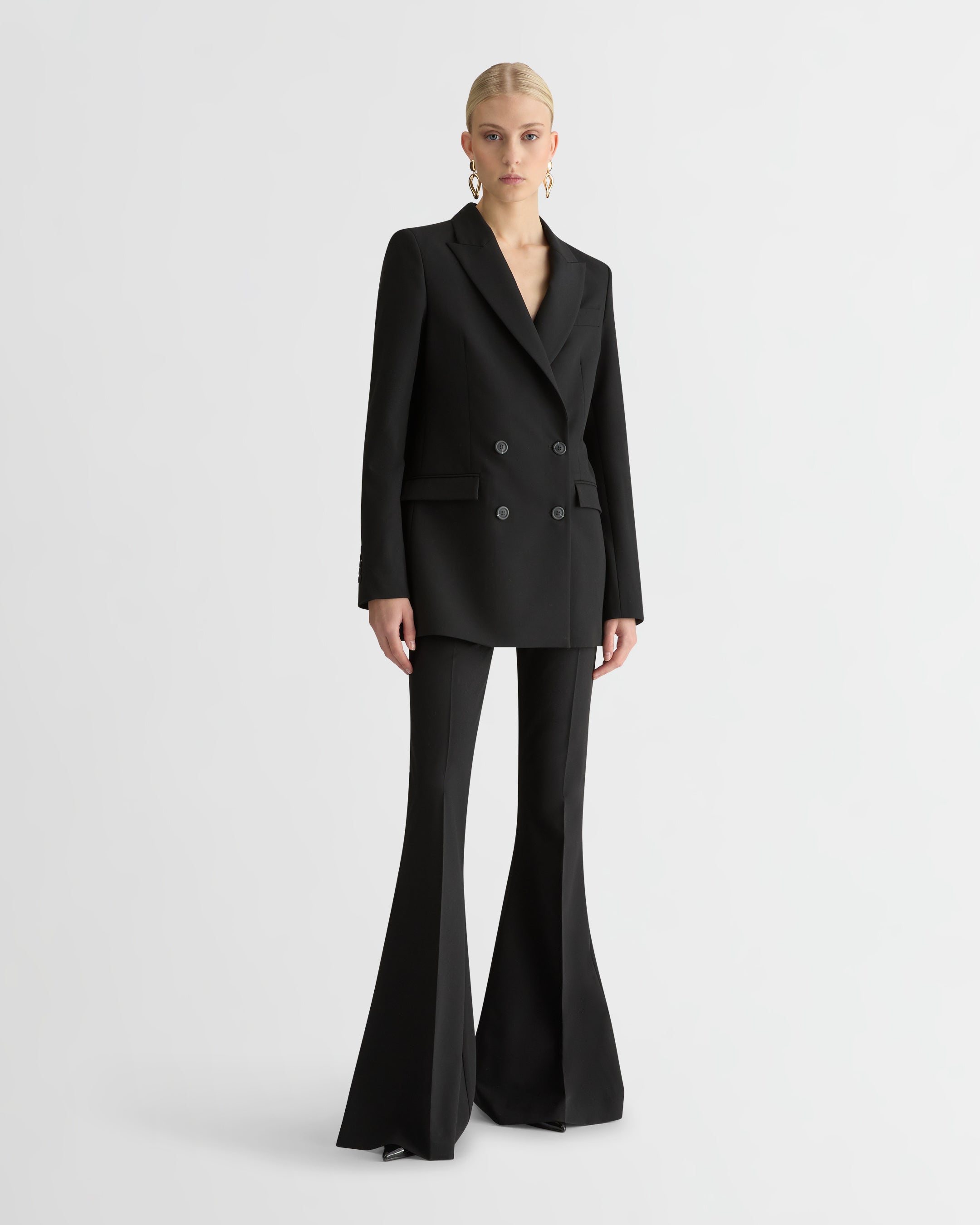 The Canvas Bianca Blazer - Black