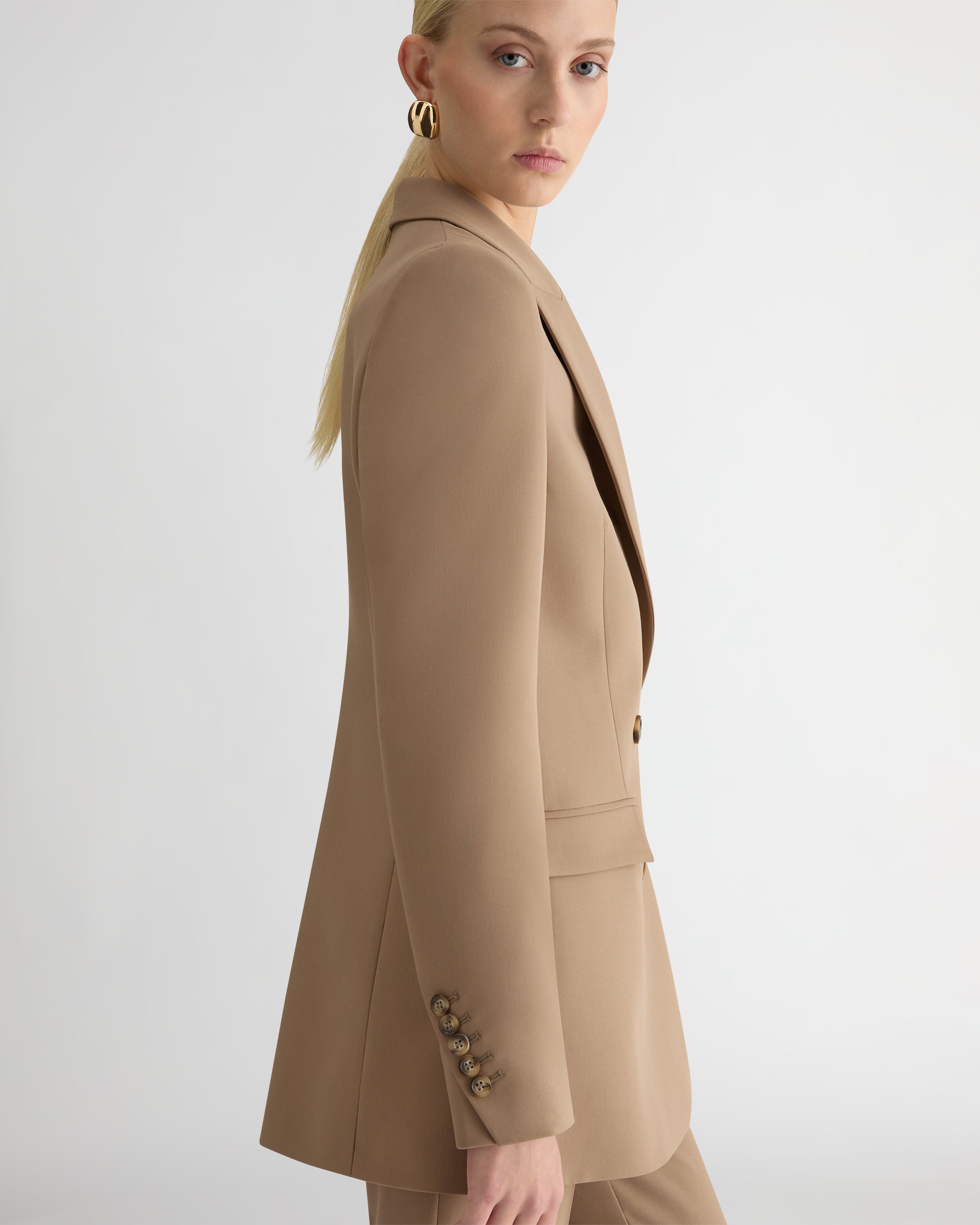 The Canvas Bianca Blazer - Sand