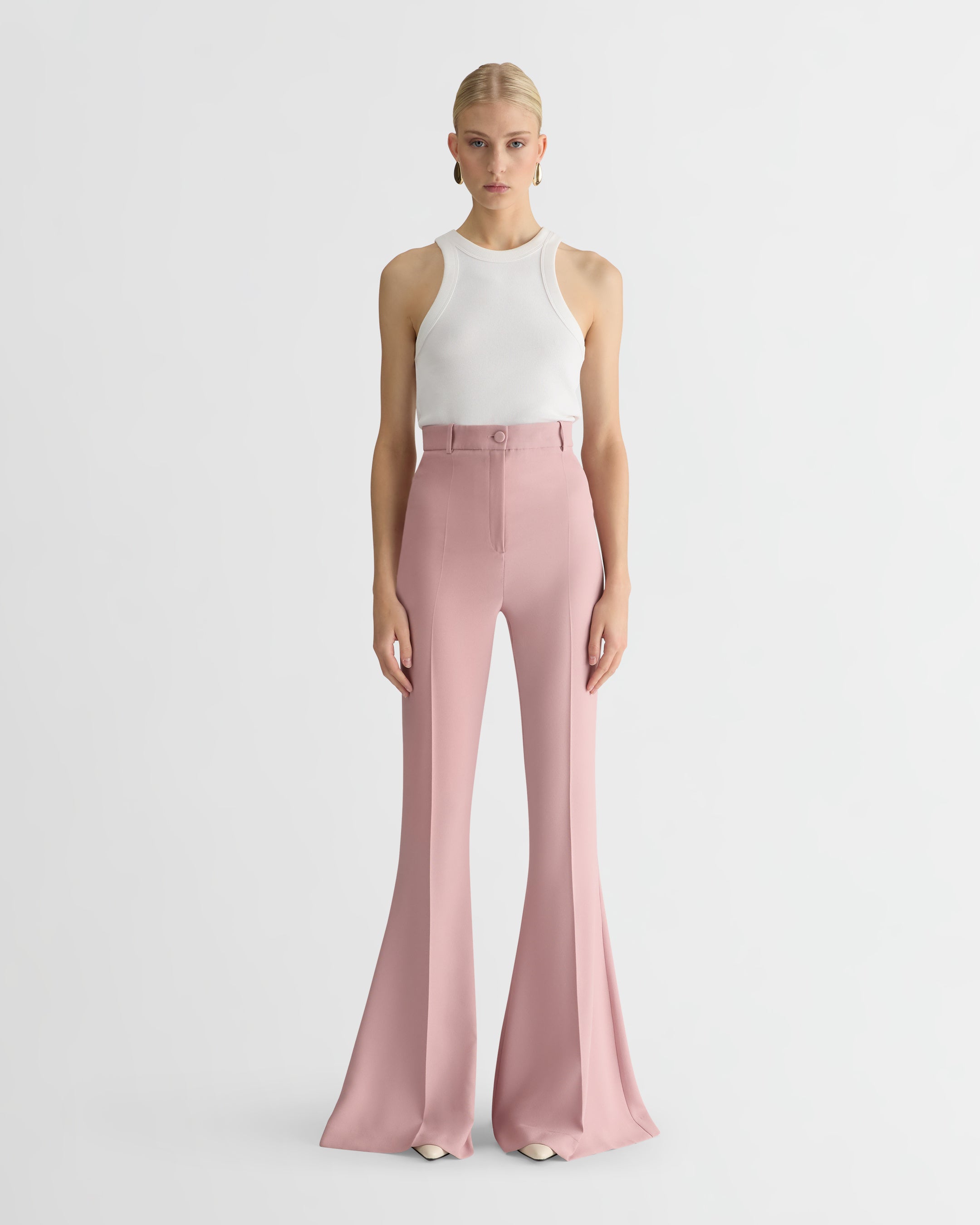The Cady Bianca Pants - Powder Pink