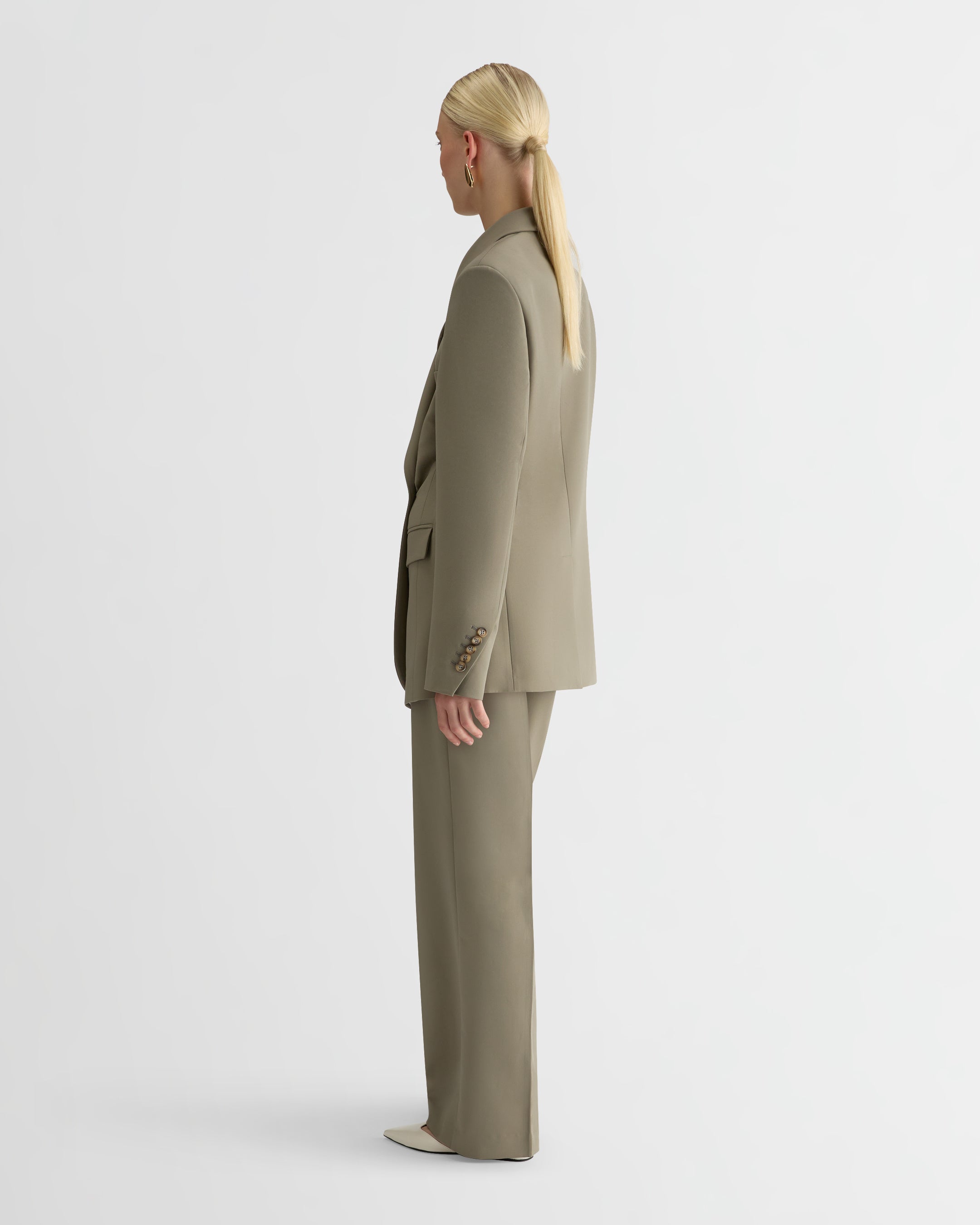 The Canvas Blake Blazer - Salvia