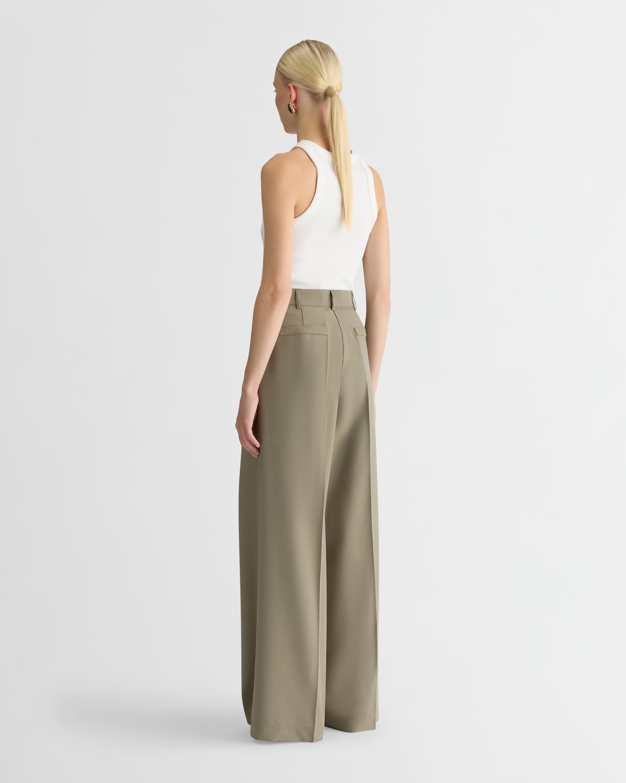 The Canvas Gabrielle Pants - Salvia
