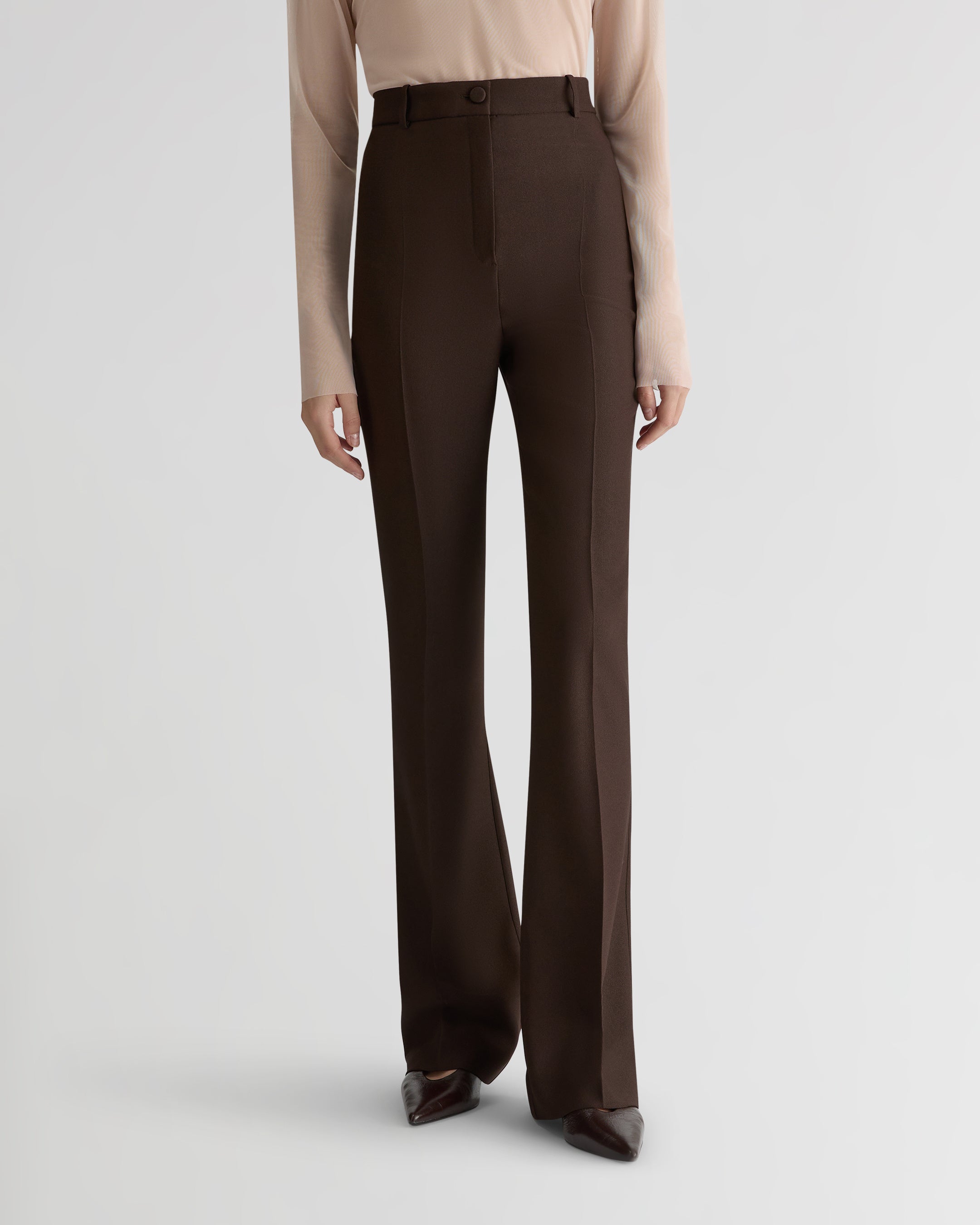 The Cady Georgia Pants - Brown