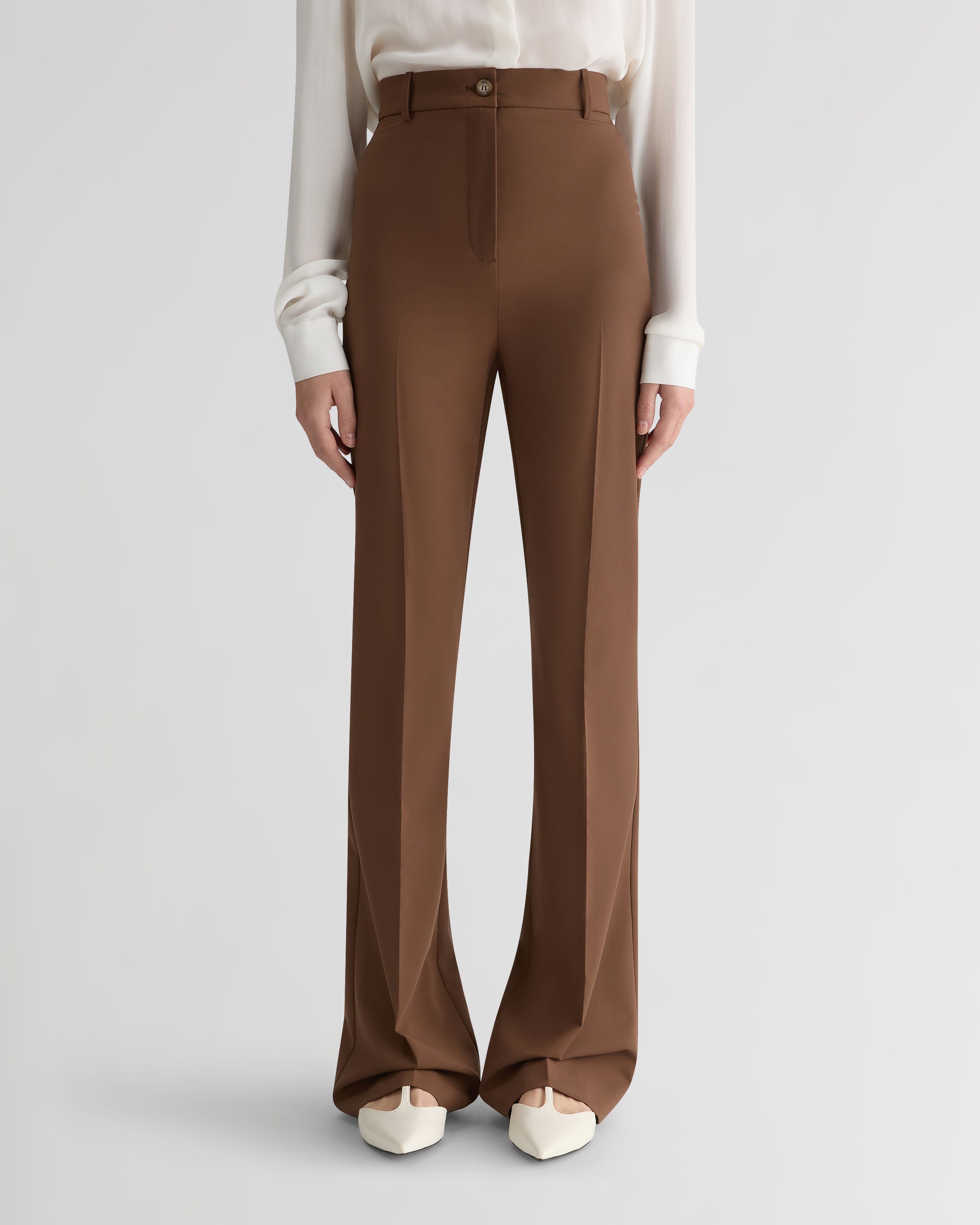 The Canvas Georgia Pants - Brown