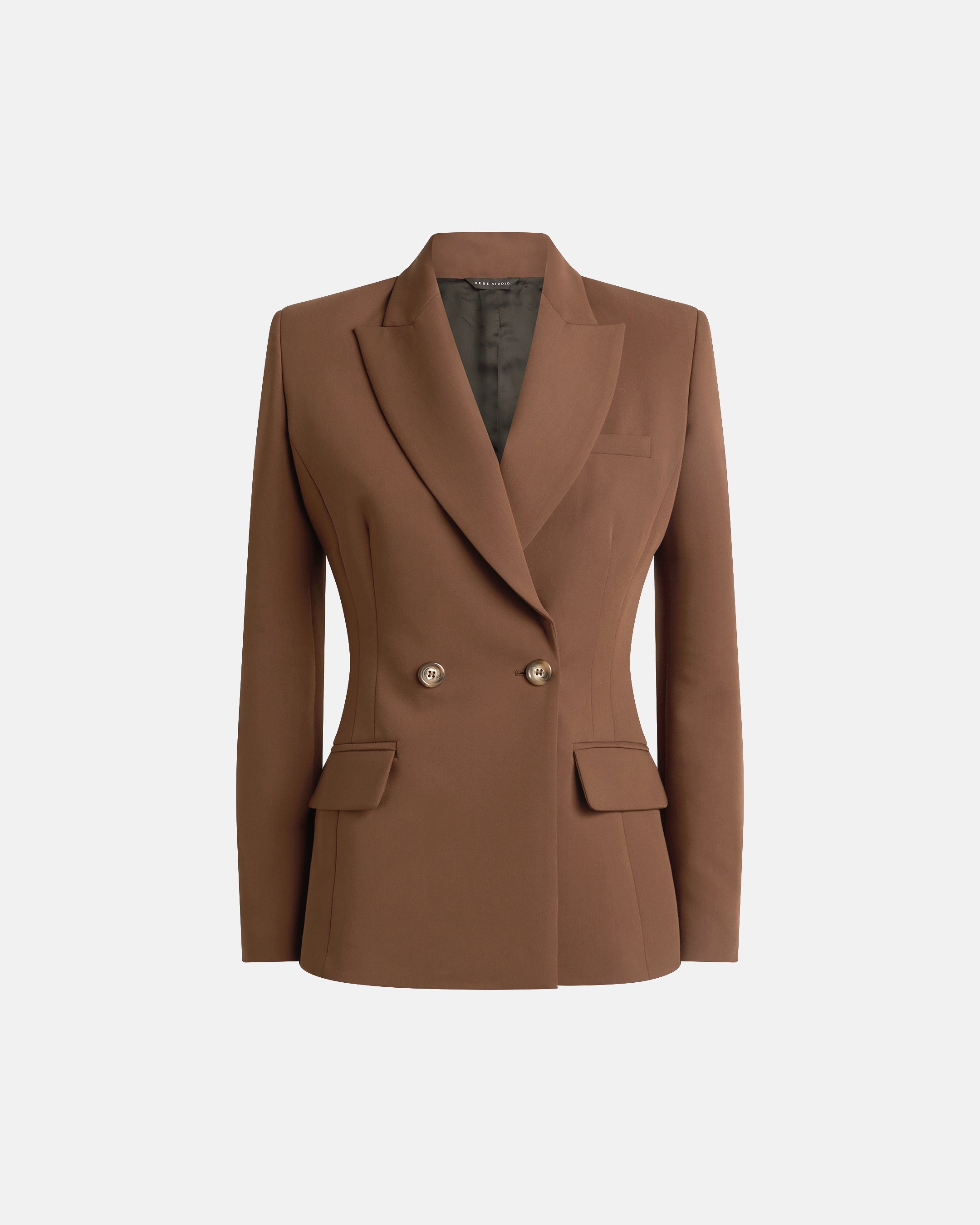 The Canvas Goldie Blazer - Brown