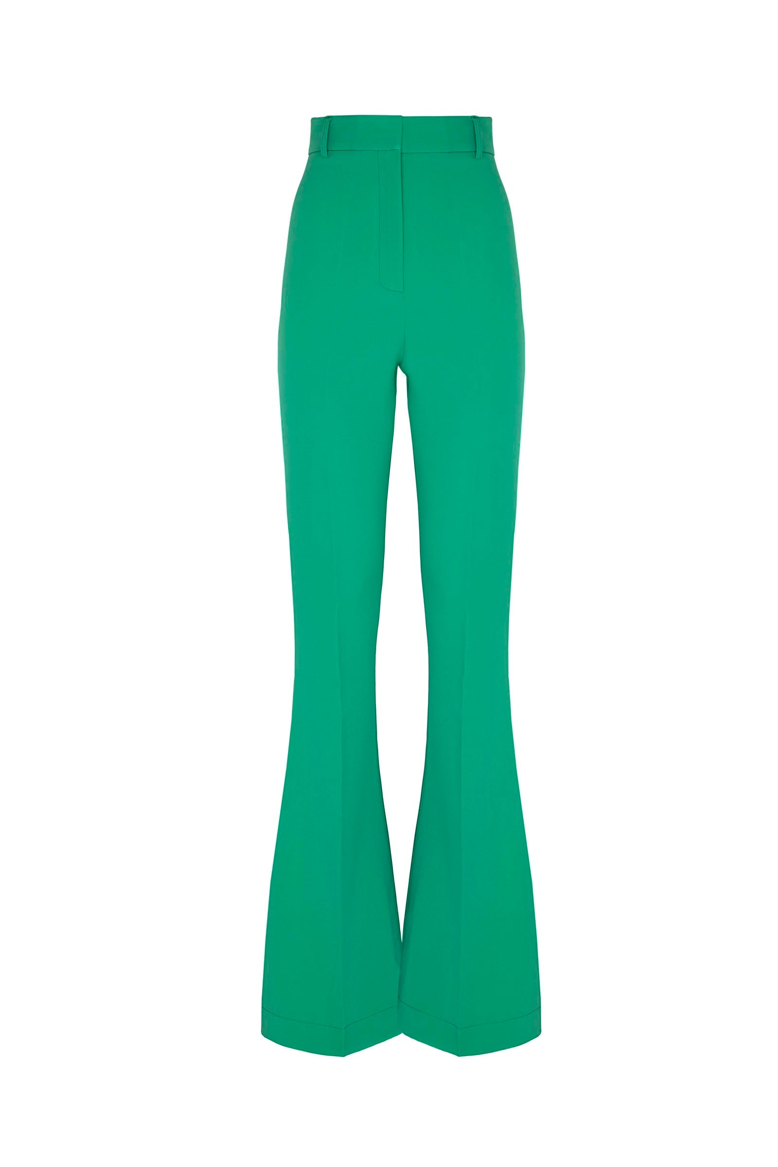 The Green Neo-Crepe Bianca Pants