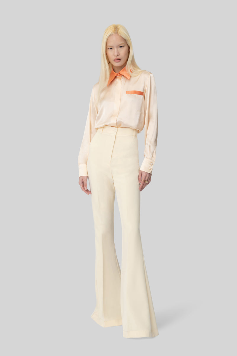 The Cream Neo-Crepe Bianca Pants