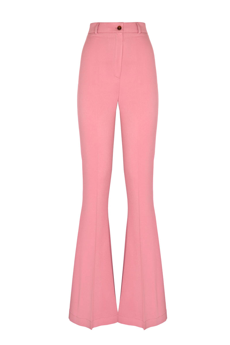 The Dark Pink Canvas Bianca Pants